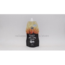 250ml bottle shape juice spout pouch